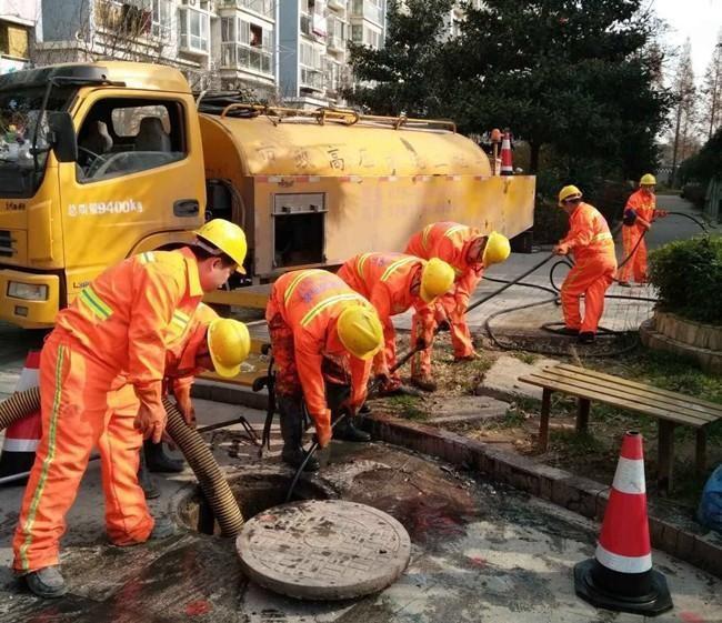 冷水江市政管道清淤